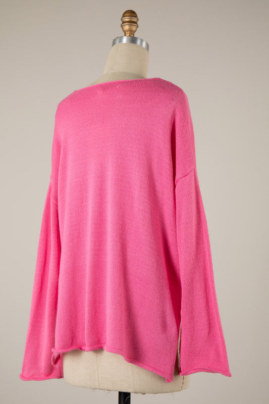 Girls Trip Sweater - Hot Pink