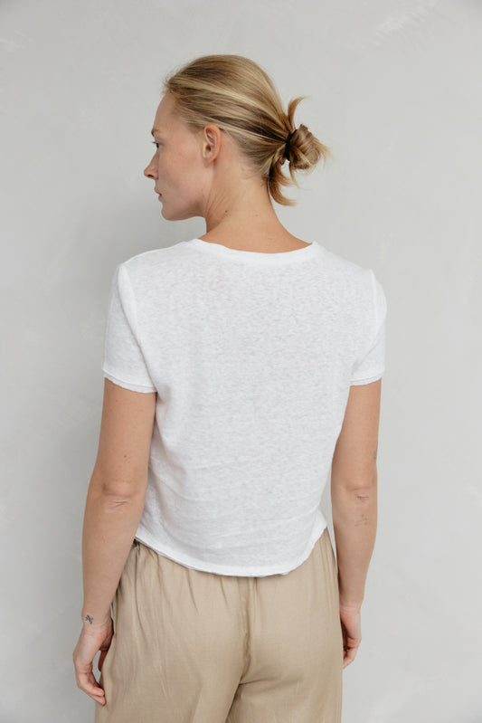 The Addie Top - White