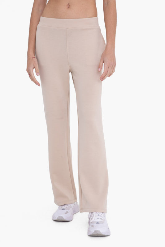 Natural Elevated Flare Lounge Pant