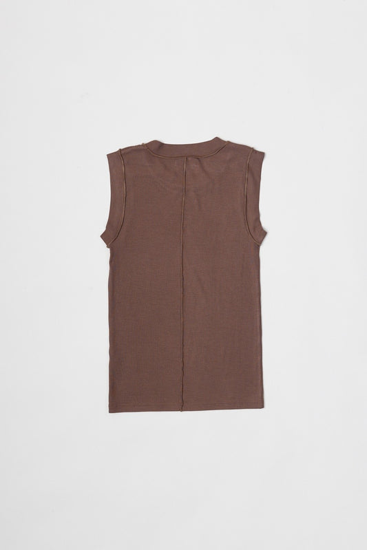 The Julia Top - Mocha