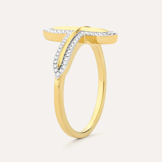 Faith Statement Ring (YG)