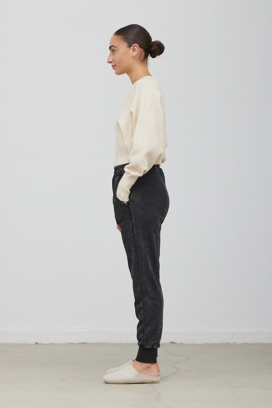 Cropped Dolman Sweater - Ivory