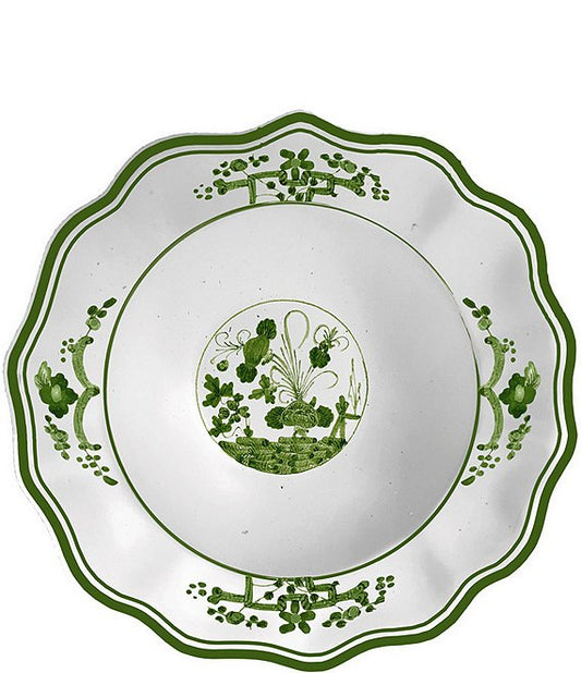 VIDA Faenza Mini Bowl (Green and White)