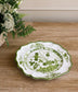VIDA Faenza Round Platter 13 (Green and White)