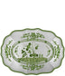 VIDA Faenza Medium Oval Platter (Green and White)