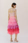 Pink Tulle Layered Dress