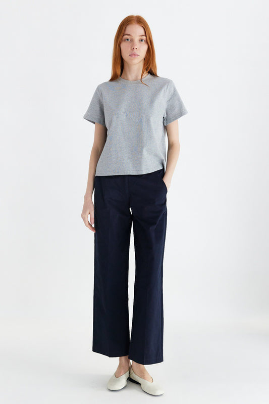 The Lanie Top - Heather Gray