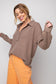 Mocha Mineral Wash Thermal Top