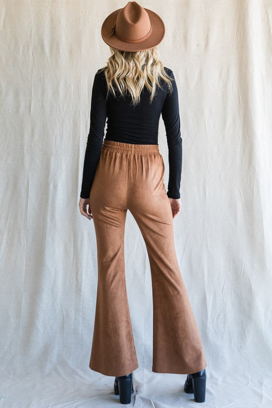 Camel Flare Legging Pant