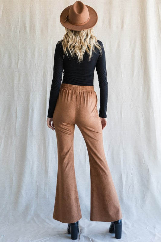 Camel Flare Legging Pant