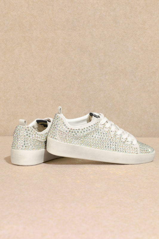 Christi Sneaker (Silver Bling)