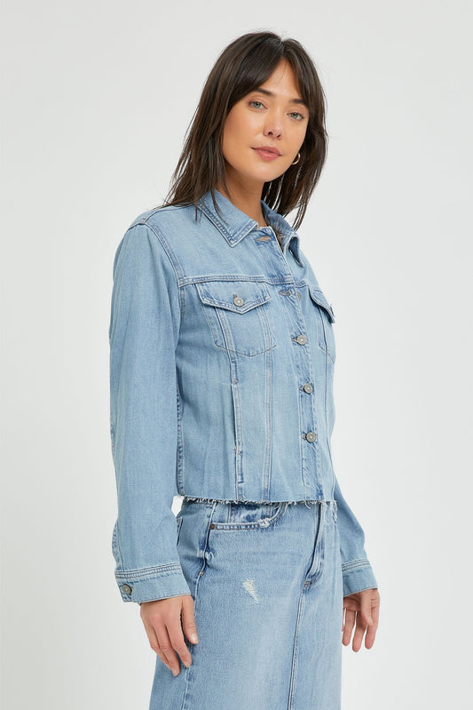 Denim LT Blue Trucker Jacket