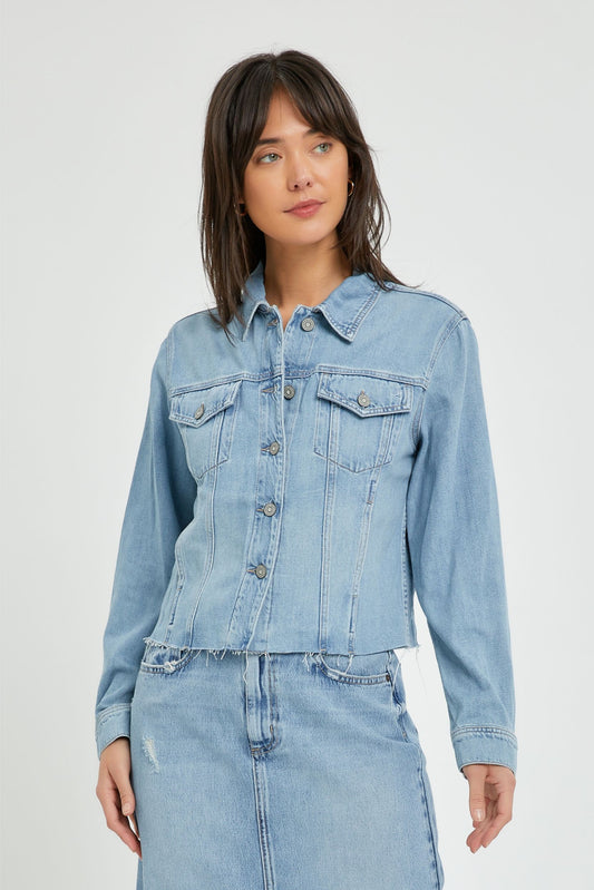 Denim LT Blue Trucker Jacket