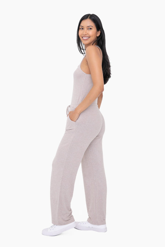 Mocha Lounge Jumpsuit