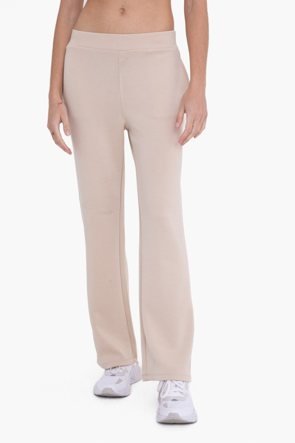 Natural Elevated Flare Lounge Pant