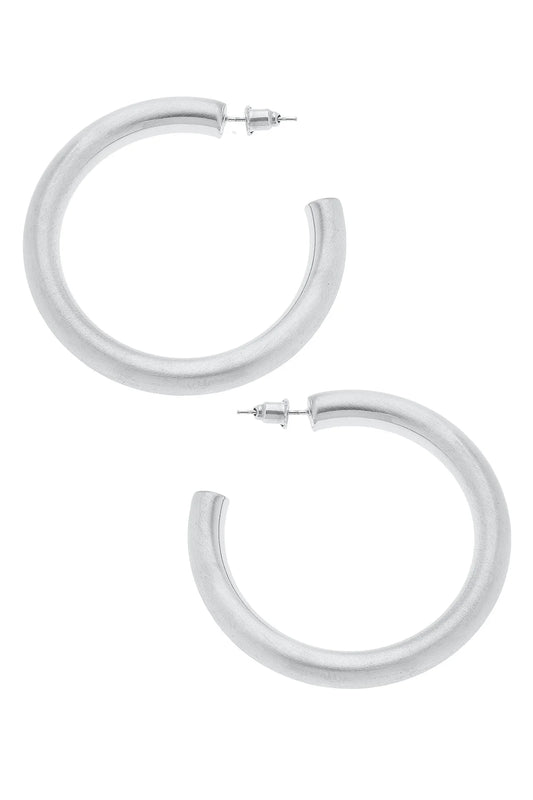 Isla Hoop Earring (Silver)