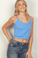 Textured Tank Top - Blue