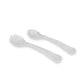 VIDA Havana Large Salad Servers (White)