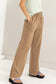 Bag Waist Sweatpants - Mocha Brown