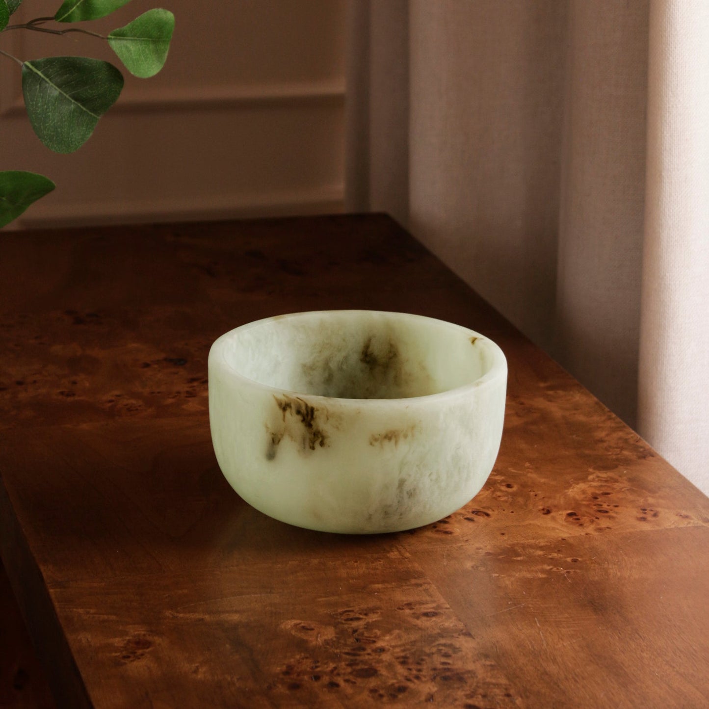 RESIN Giada Small Bowl (Jade Swirl)