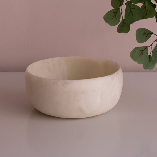 Sorbet Large Round Bowl - Coconut