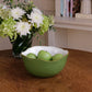 ENCANTO Osaka Large Bowl (Leaf Green & White)