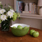 ENCANTO Osaka Large Bowl (Leaf Green & White)