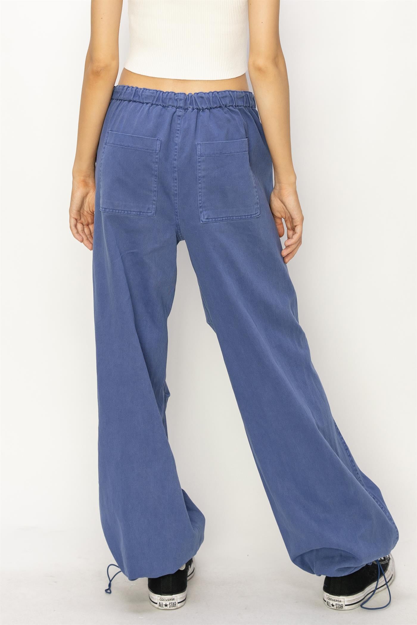 Cobalt Tie Strap Pant