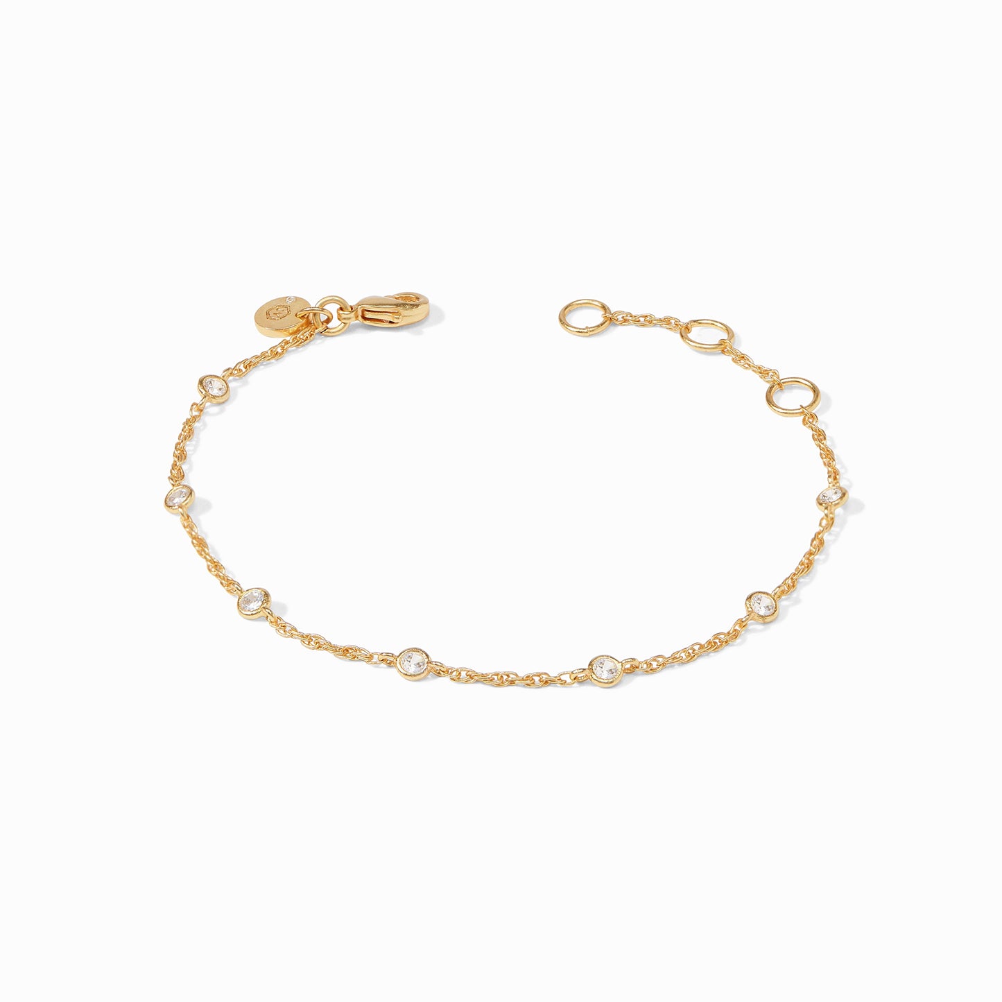 Julie Vos Celeste Delicate Bracelet - Cubic Zirconia - OS