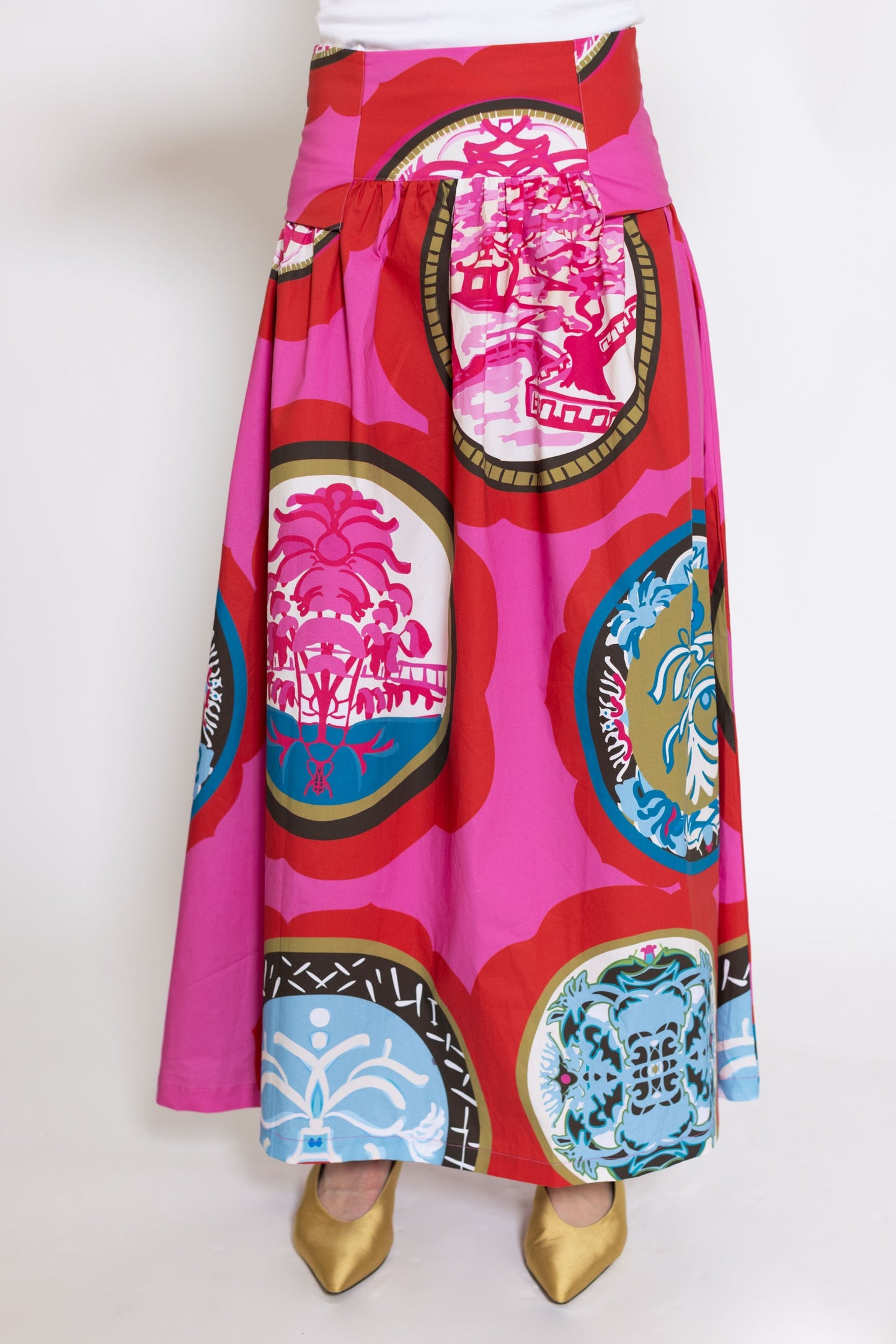House of MBR Gallery Sadie Drop Waist Maxi Skirt