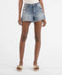 Jane Light Wash Denim Shorts