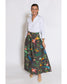 Feather Frolic Sadie Drop Waist Maxi Skirt