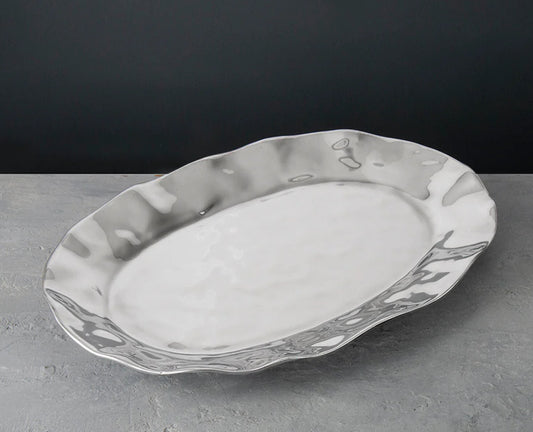 SOHO BROOKLYN oval platter lg