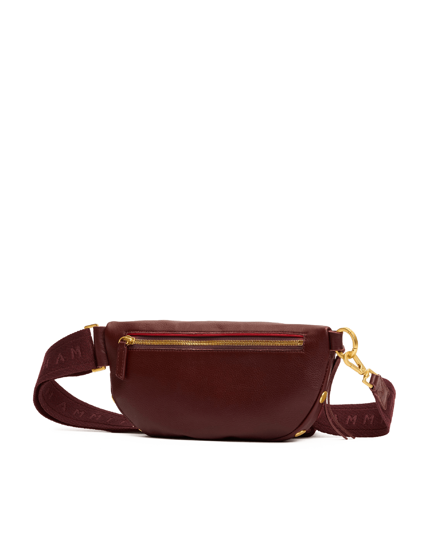 Hammitt Charles Crossbody Med Cherrywood Pebble/Brushed Gold