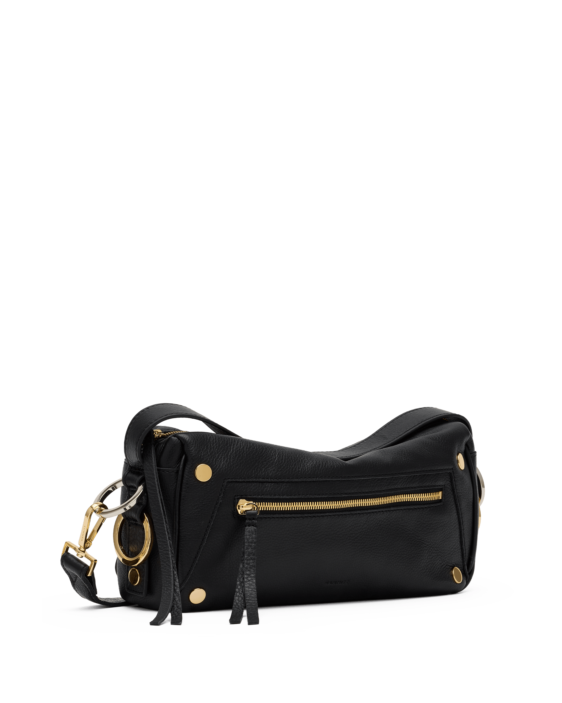 Hammitt Doxie Black/Gold Silver Med