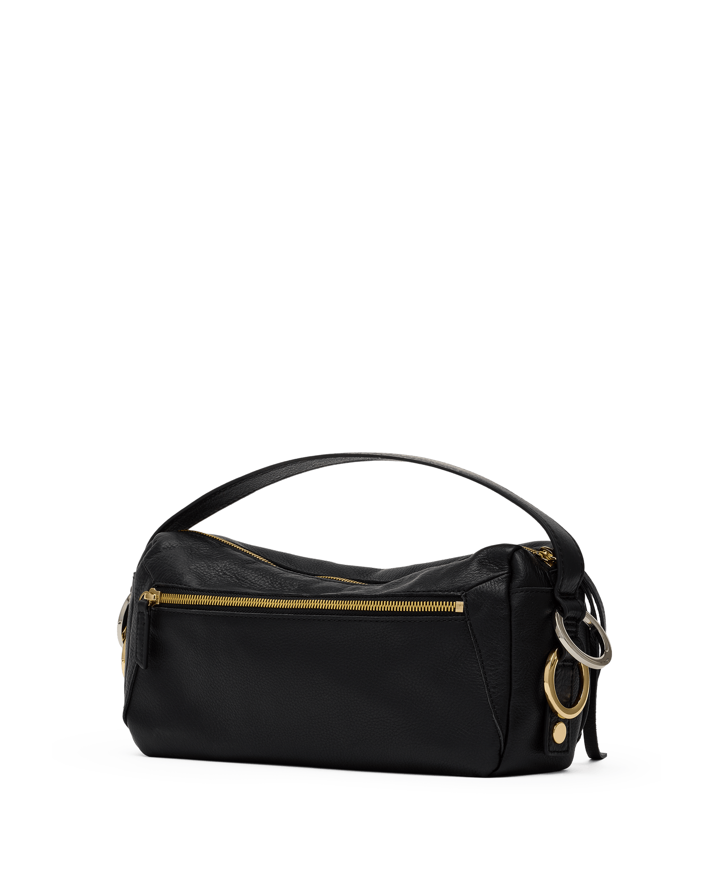Hammitt Doxie Black/Gold Silver Med