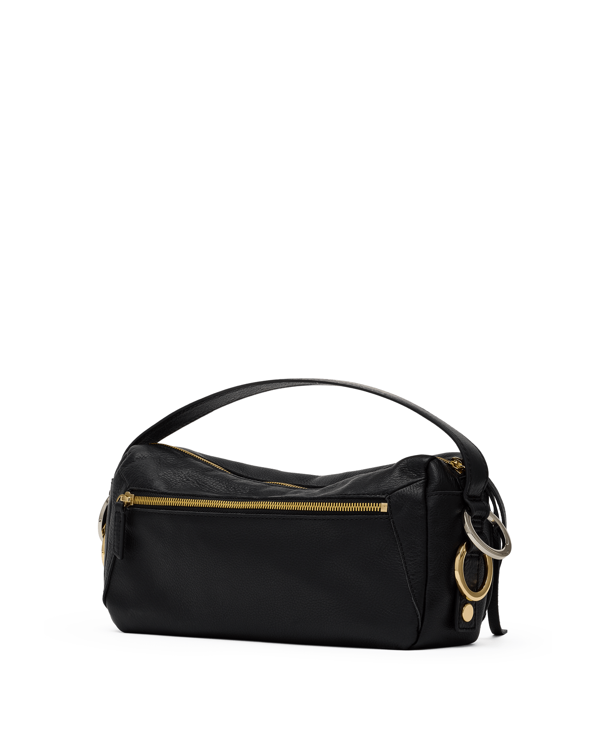 Hammitt Doxie Black/Gold Silver Med