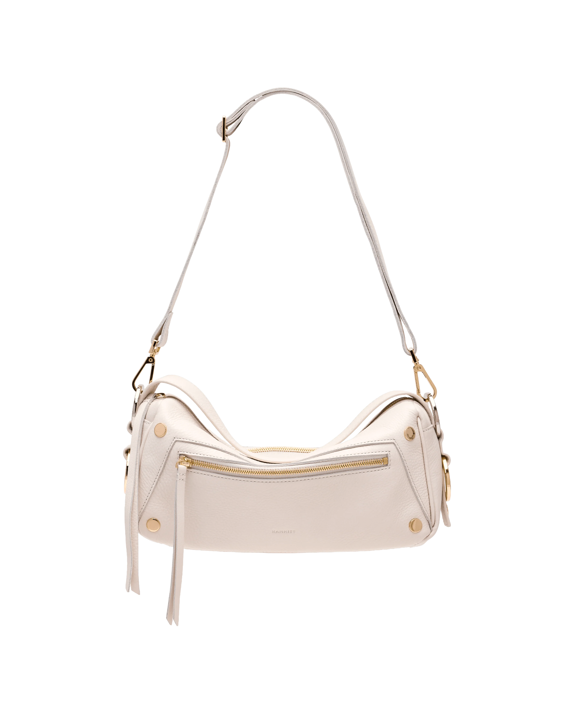 Hammitt Doxie Calla Lily White/Gold Silver Med