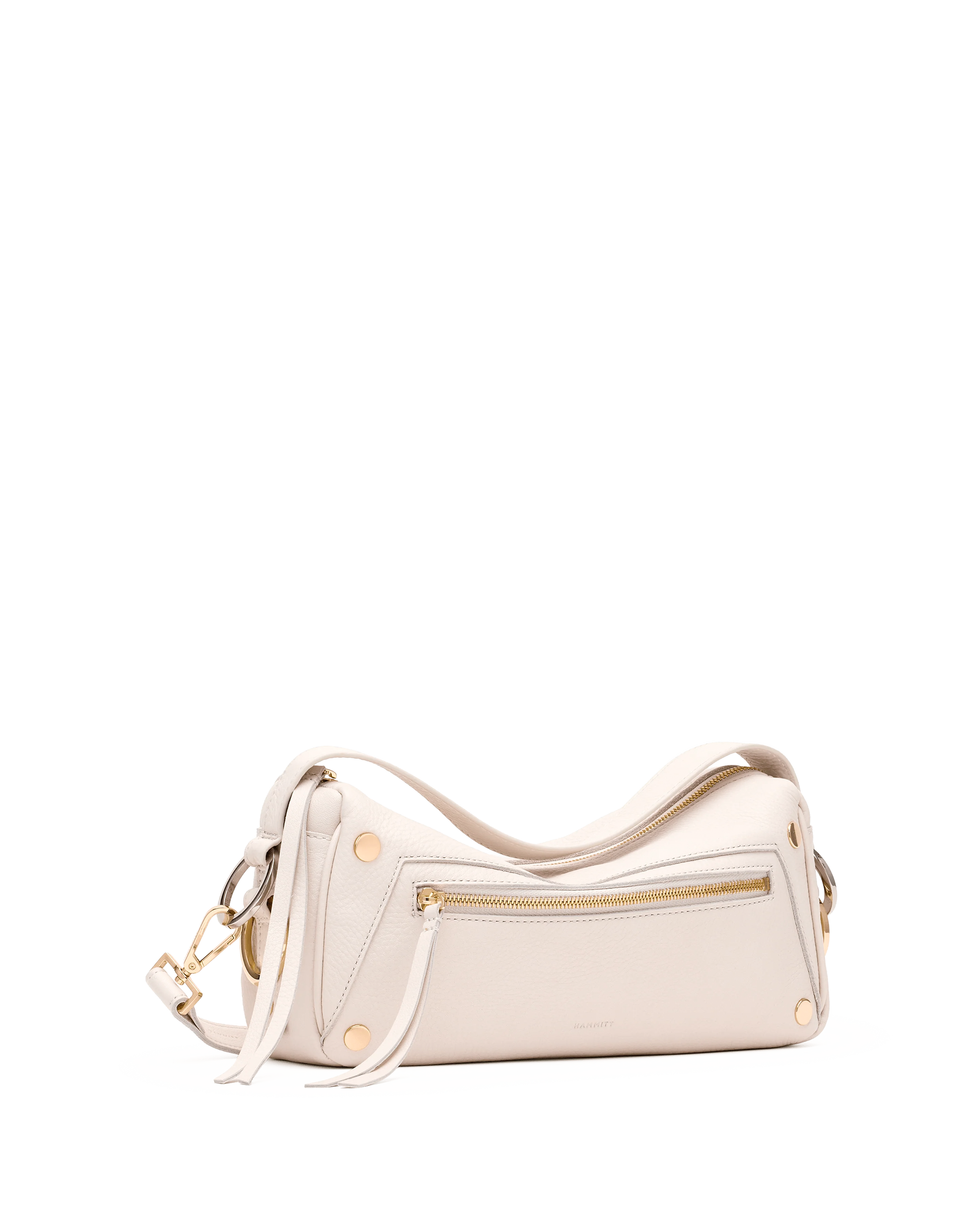 Hammitt Doxie Calla Lily White/Gold Silver Med