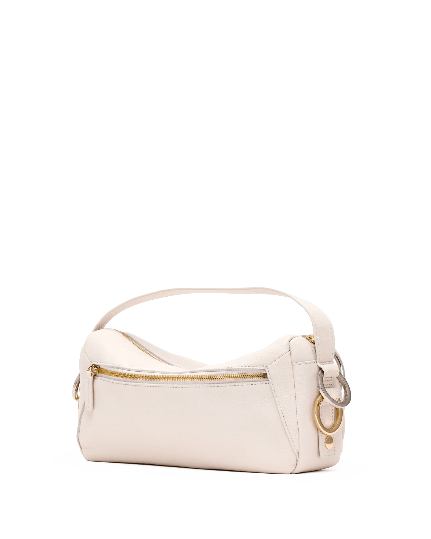 Hammitt Doxie Calla Lily White/Gold Silver Med