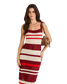 Hammitt Doxie Mahogany Pebble/Brushed Gold Red Zip Med