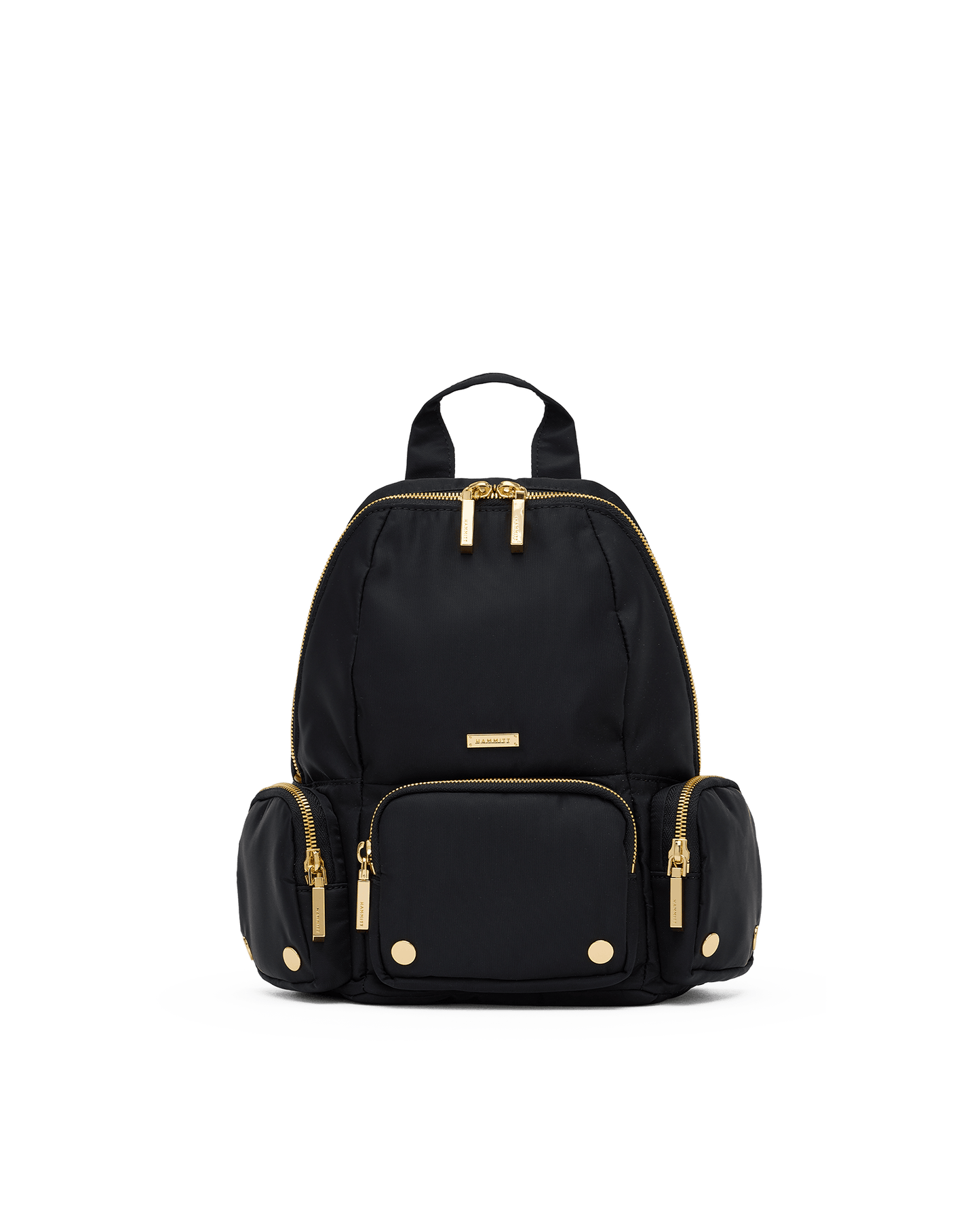 Hammitt Hunter Black Nylon Cargo/Gold Med