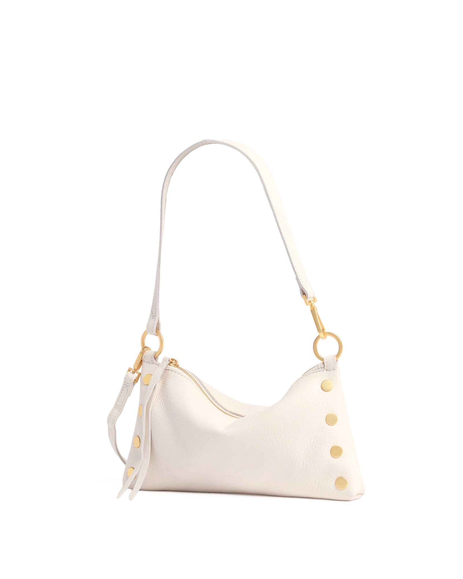 Hammitt Kyle Calla Lily White/Brushed Gold Sml