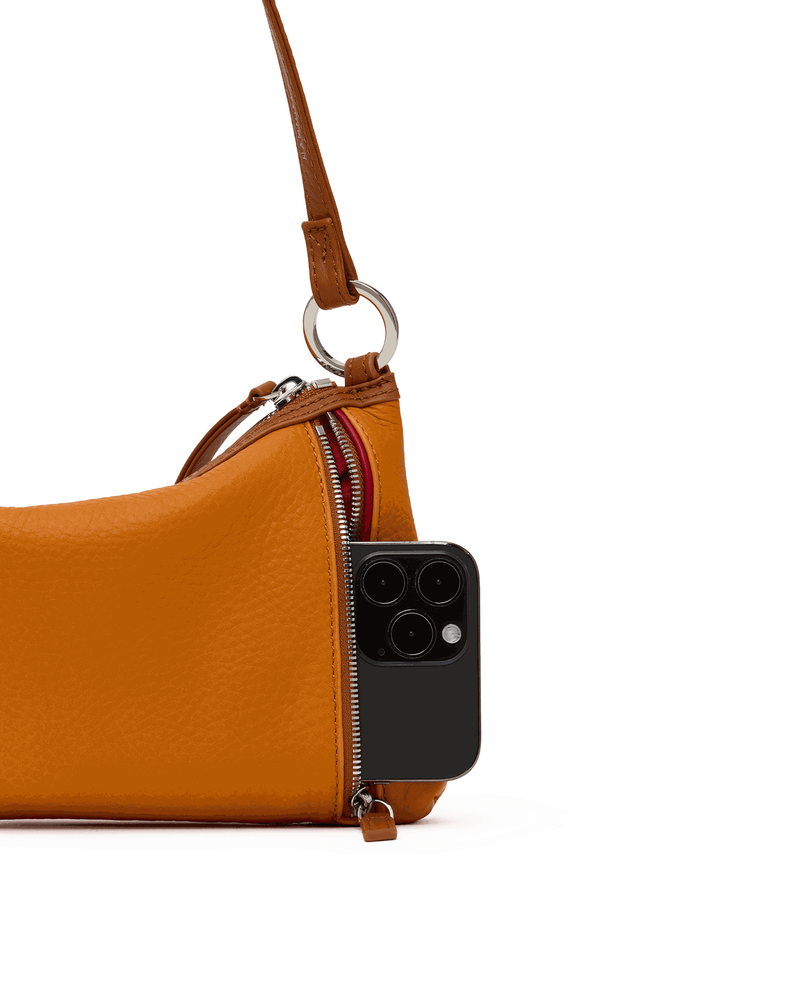Hammitt Kyle Tailored Tangerine/Silver Sml