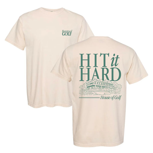 Hit It Hard Pocket Tee (Ivory)