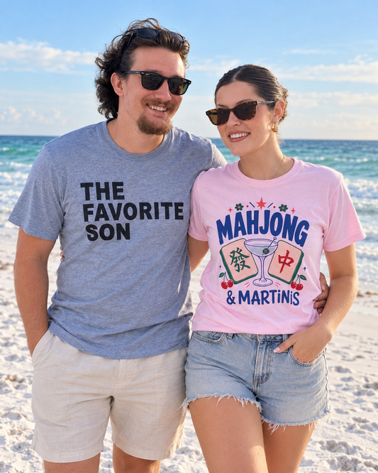 The Favorite Son Tee Graphite Heather