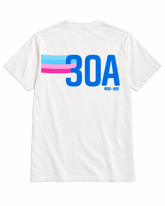 30A Stripe Tee - Ivory