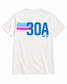 30A Stripe Tee - Ivory