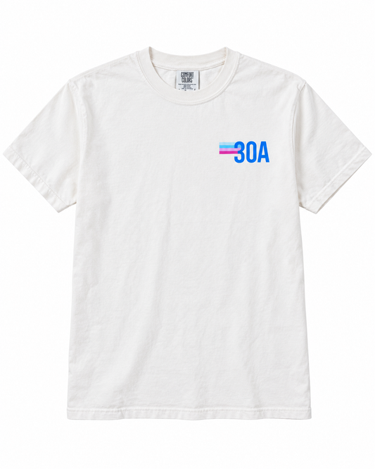 30A Stripe Tee - Ivory