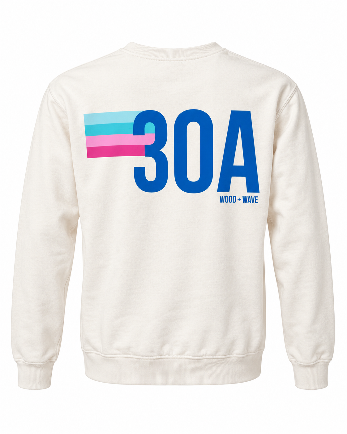 30A Stripe Sweatshirt Ivory